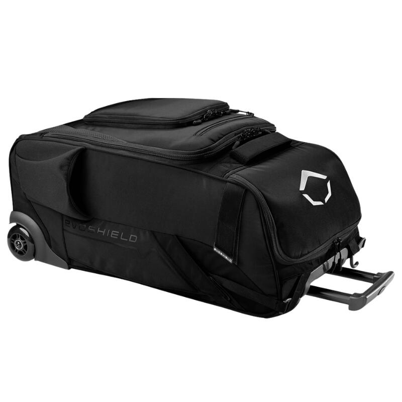 Evoshield WB577690 Takeover Utility Wheeled Bag Color Black Baseball/Softball 5/7