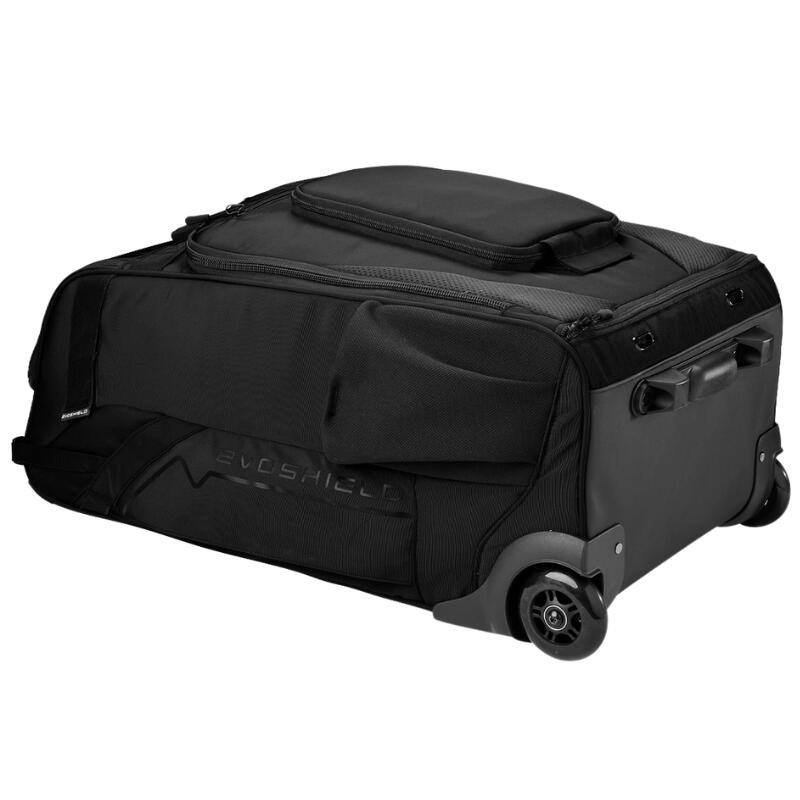 Evoshield WB577690 Takeover Utility Wheeled Bag Color Black Baseball/Softball 4/7