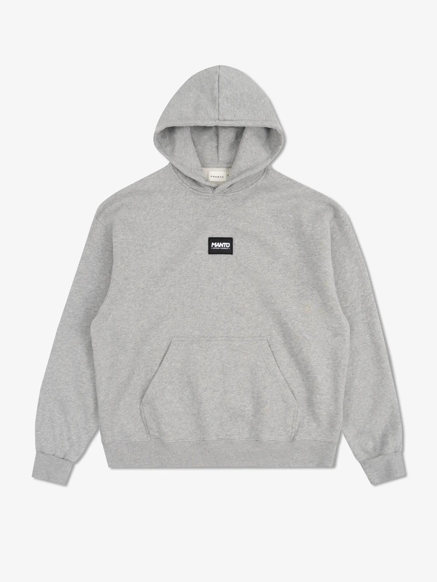 MANTO bluza z kapturem LABEL 25 OVERSIZE melanż 3/6