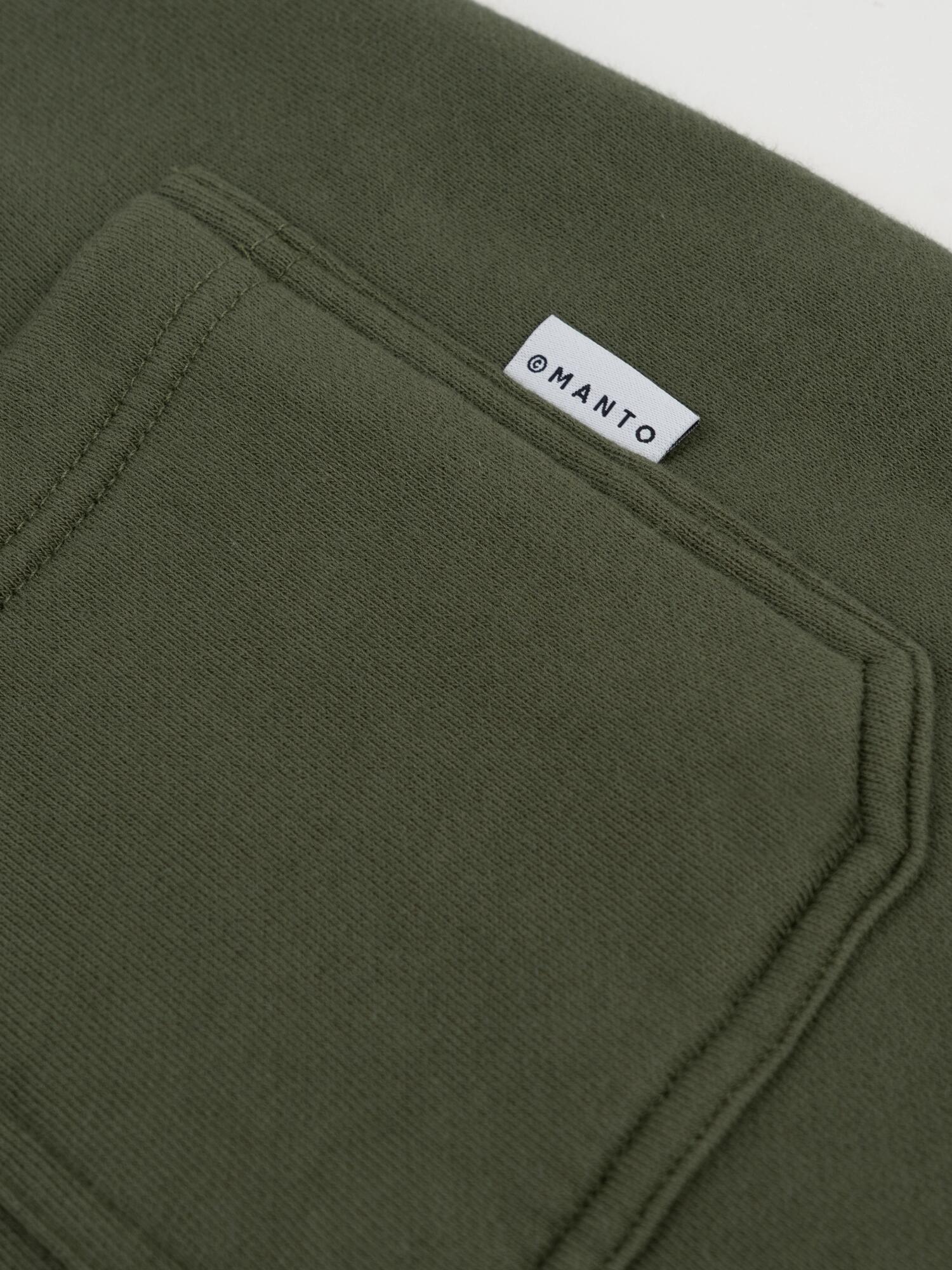 MANTO spodnie dresowe LABEL 25 khaki 5/6