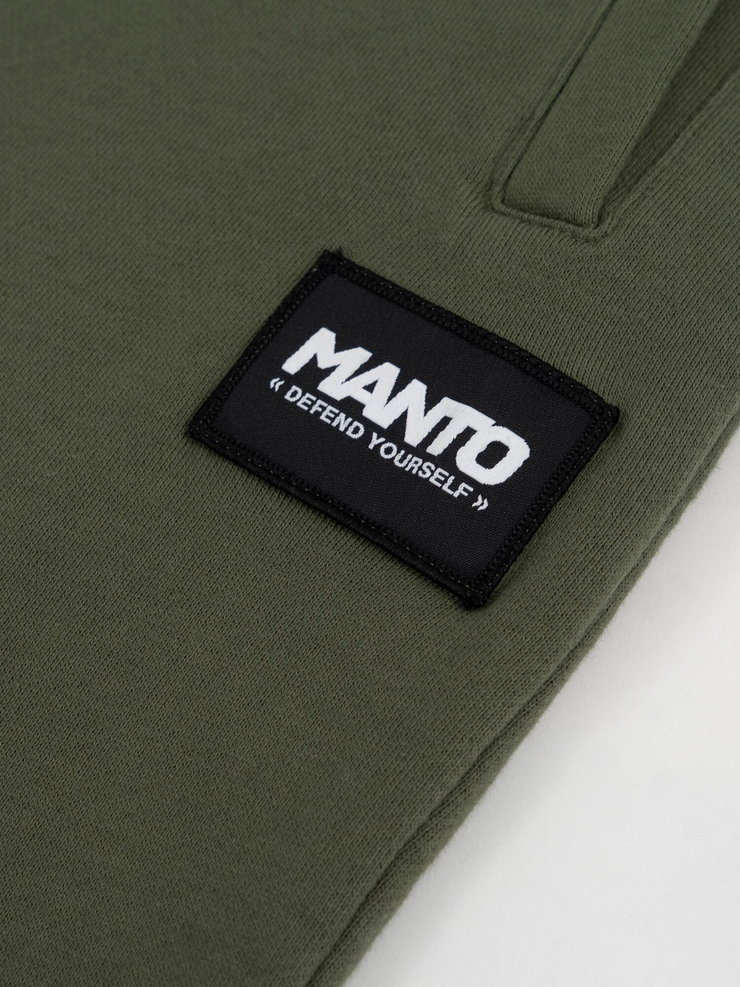 MANTO spodnie dresowe LABEL 25 khaki 4/6