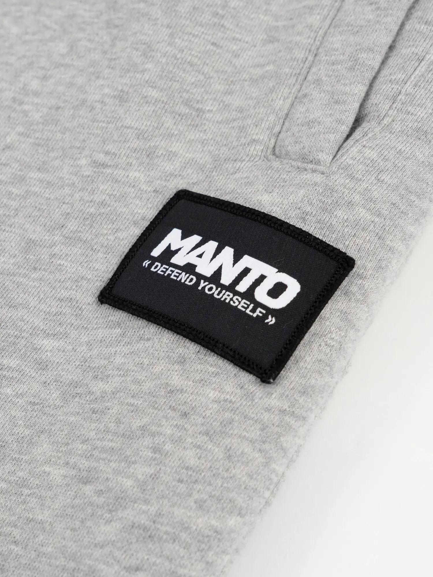 MANTO spodnie dresowe LABEL 25 melanż 4/6