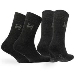 Chaussettes Outdoor Chaudes Douces en Laine Mérinos & Bambou - Gabby