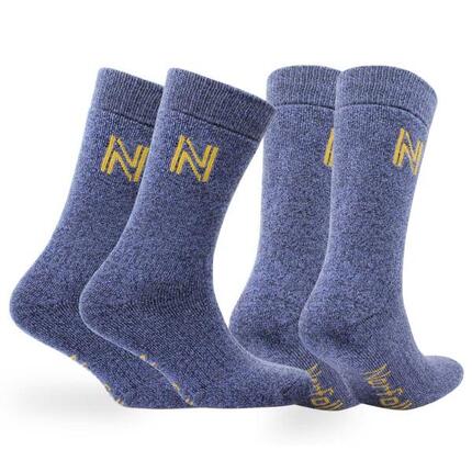 Merinowoll- und Bambusmischung, wärmende und weiche Outdoor-Socken - Gabby