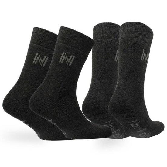 Merinowoll- und Bambusmischung, wärmende und weiche Outdoor-Socken - Gabby
