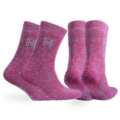 Merino wol en bamboe mix, thermische zacht en warme outdoorsokken - gabby