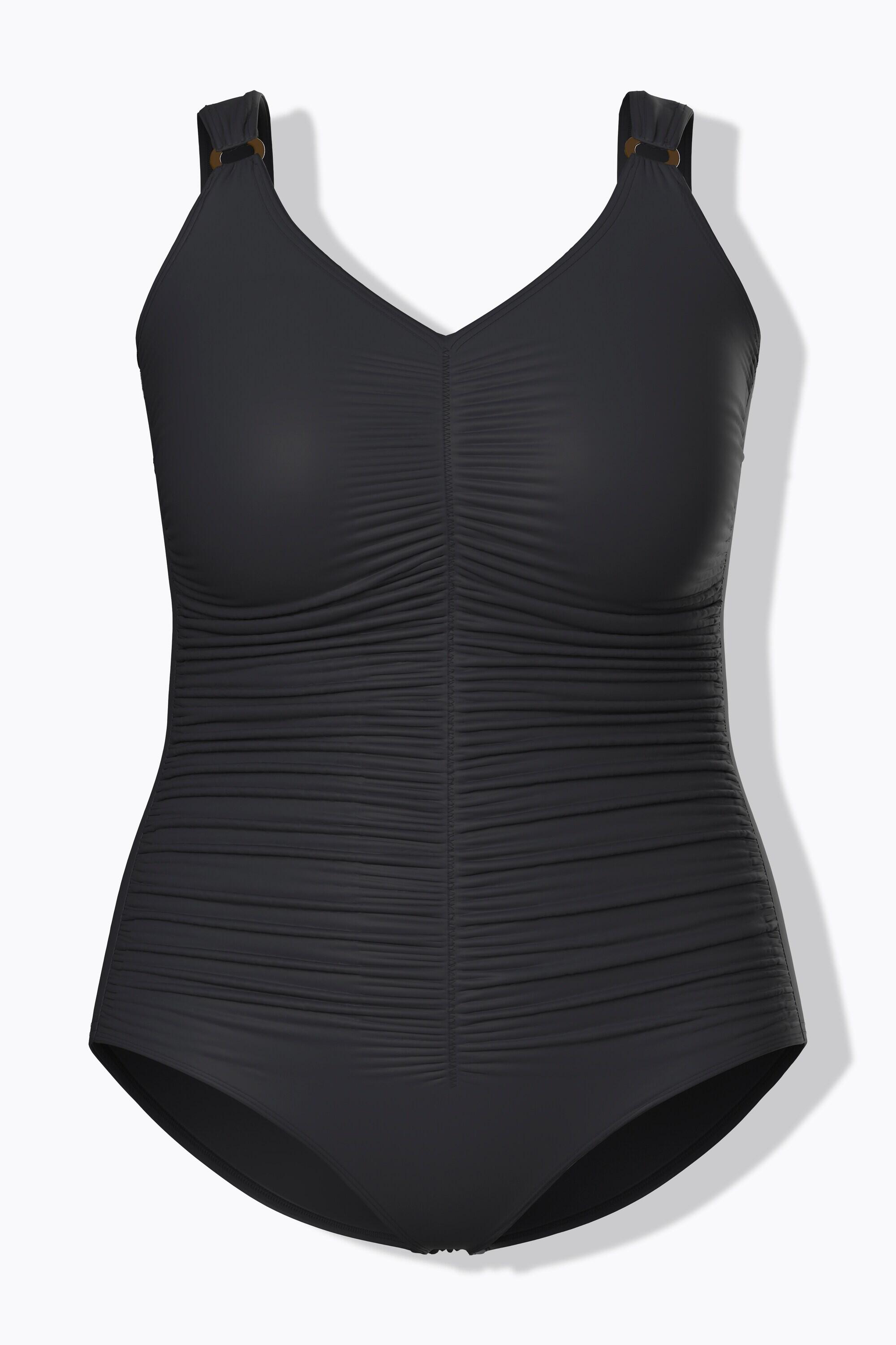Femme Maillot de bain bonnets souples. Anneaux fantaisie. Matière recyclée 6/7