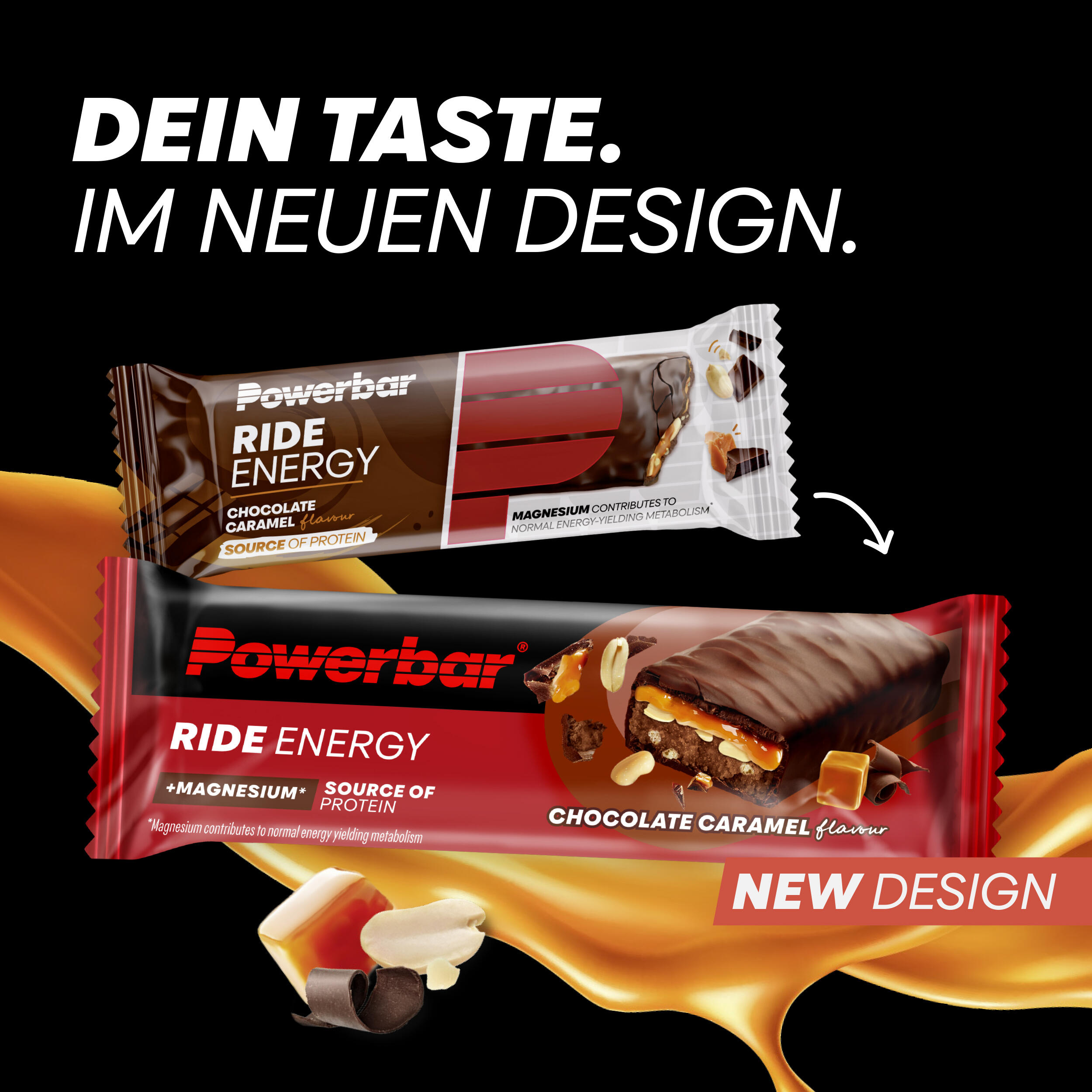Bares PowerBar Ride - Chocolate-Caramel (x18) 2/7