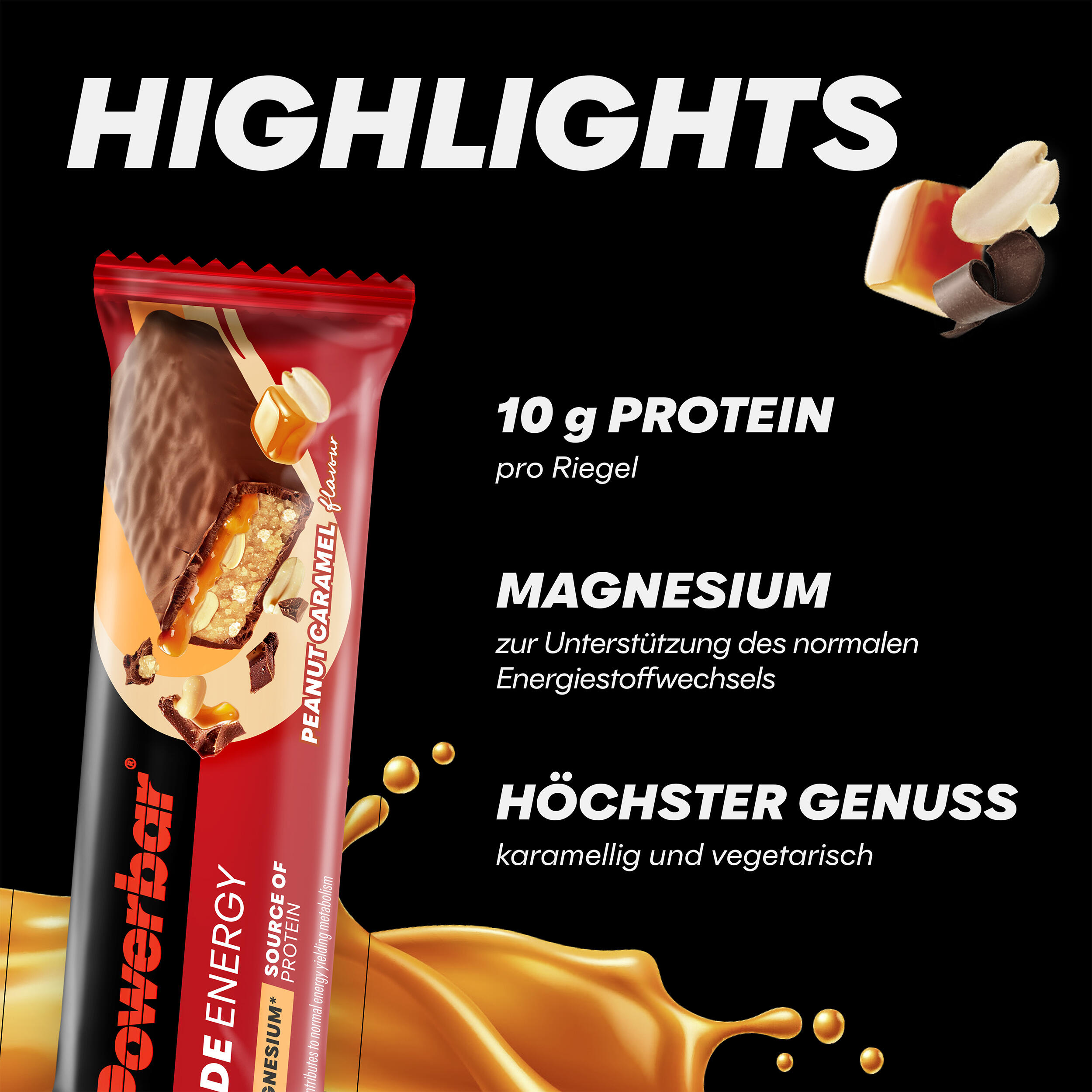 Barres PowerBar Ride – Peanut-Caramel (x18) 4/7