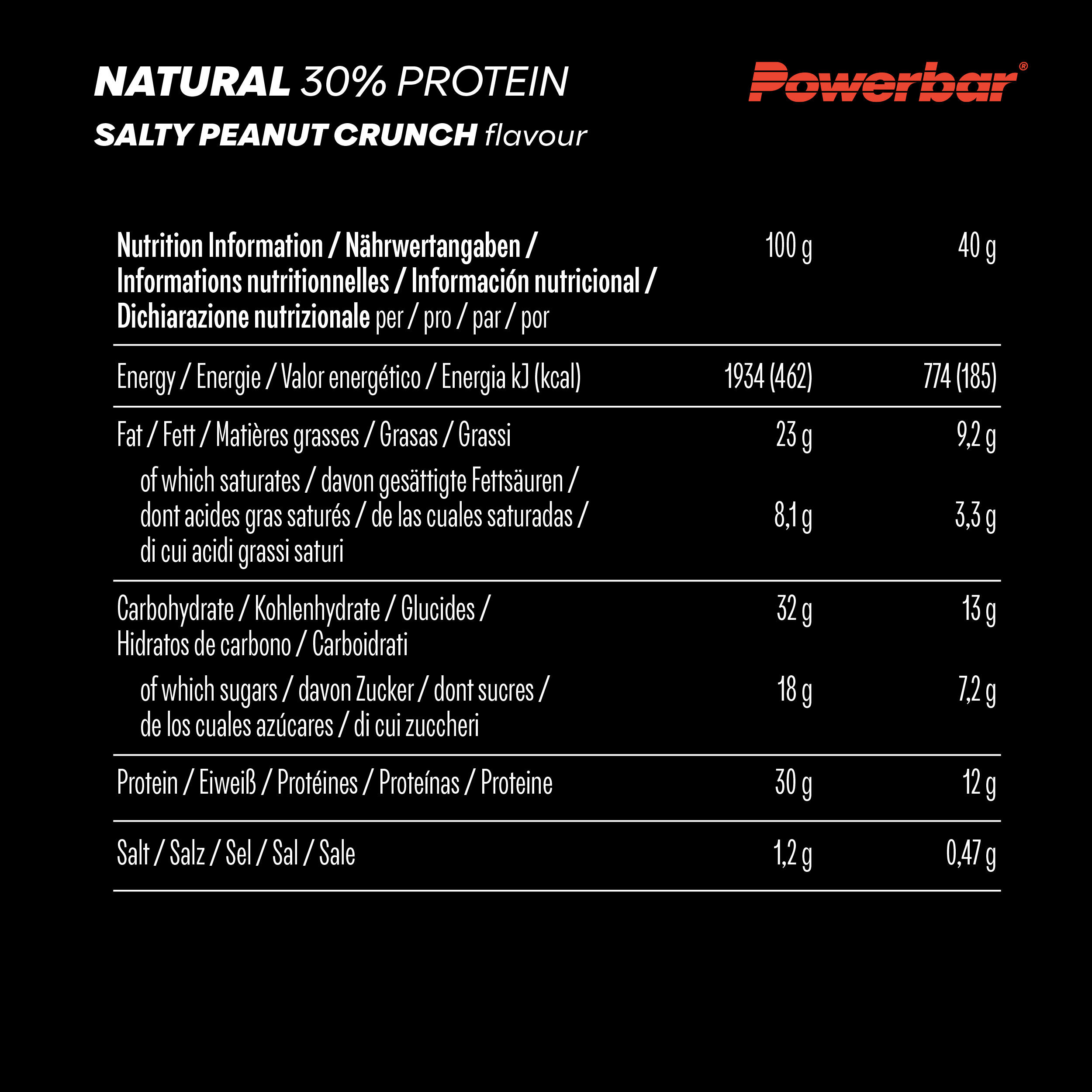 Barras de proteína PowerBar 5/7