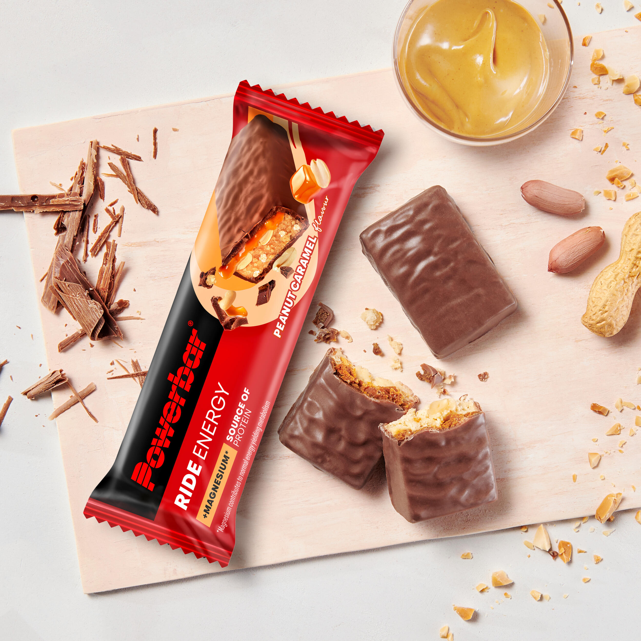 Barres PowerBar Ride – Peanut-Caramel (x18) 5/7
