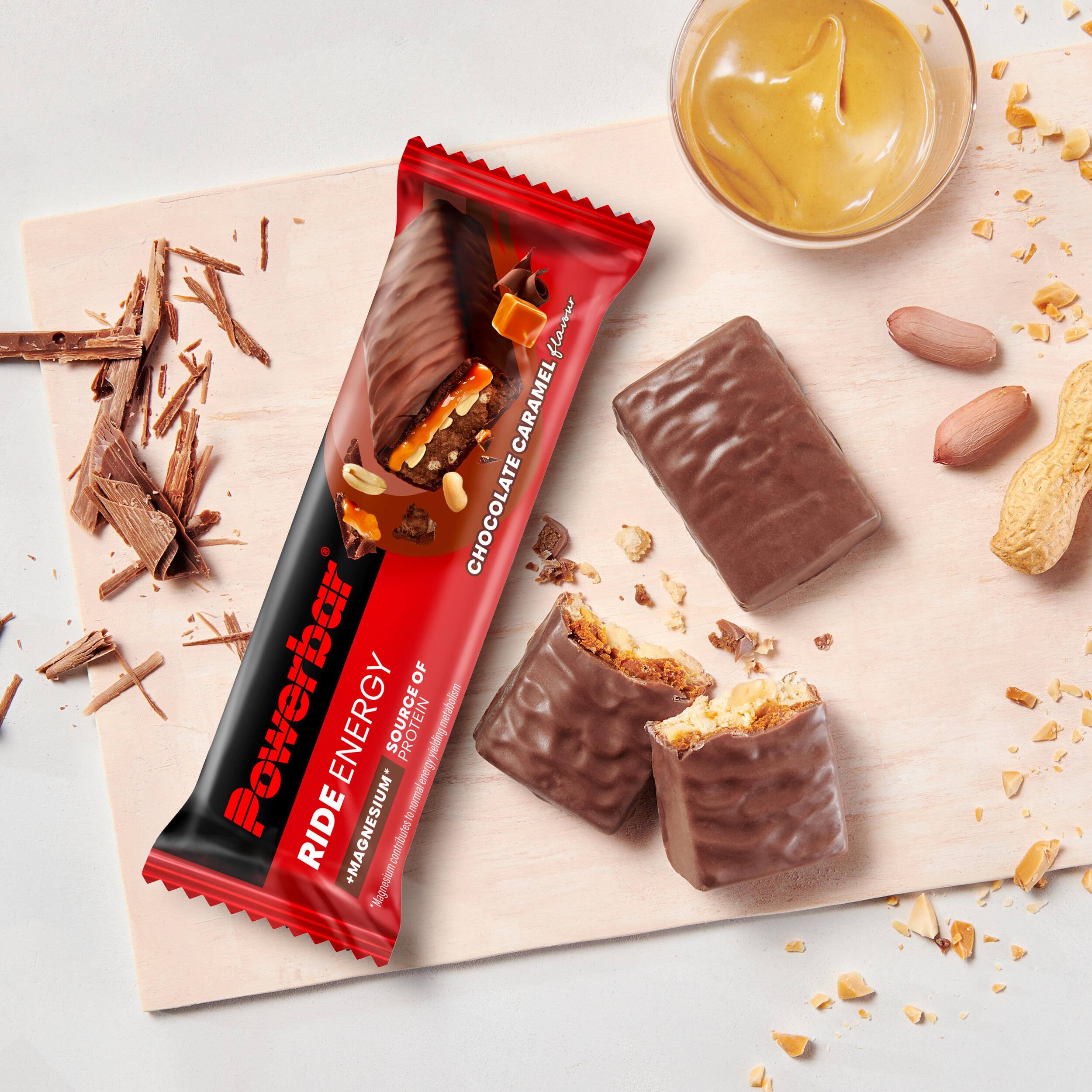 Bares PowerBar Ride - Chocolate-Caramel (x18) 5/7