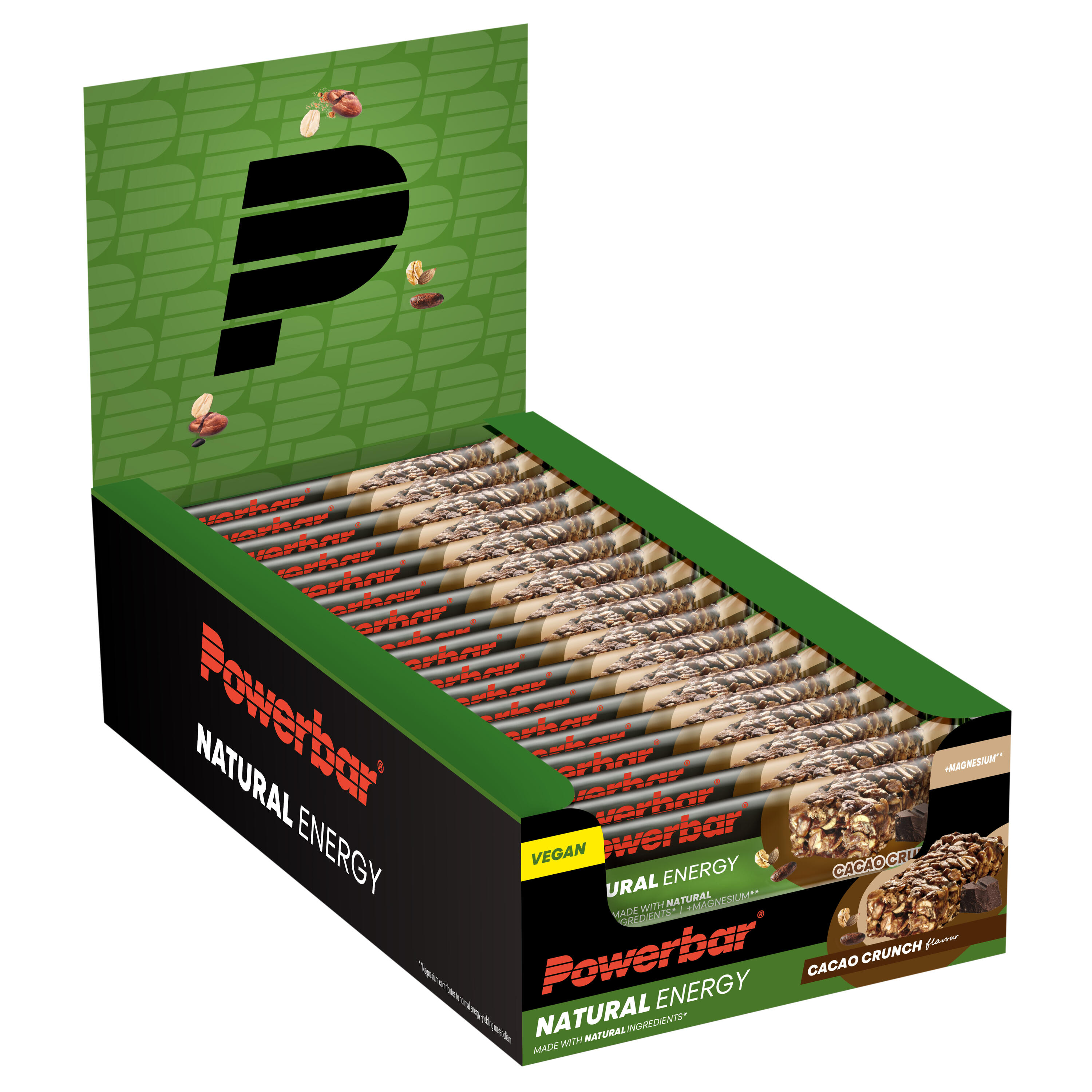 POWERBAR Energierepen - Blikje Natuurlijke Energie Mueslireep (18x40g) - Chocolade