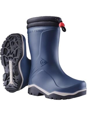 DUNLOP stivali invernali K354061 BAMBINI Blu bufera di neve