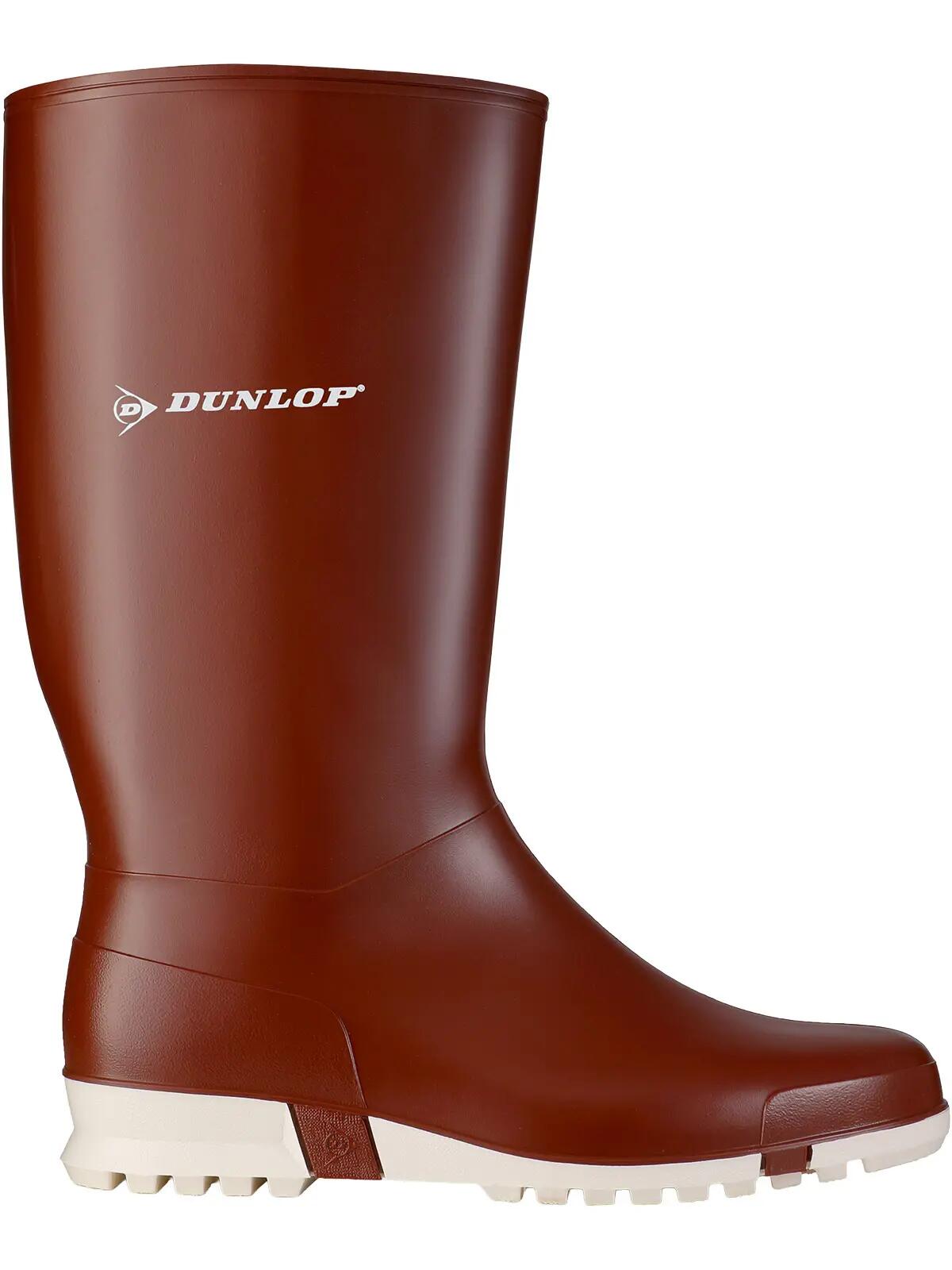 DUNLOP Botas MJ0KX01 Sport Burgunderrot/Weiss 3/7