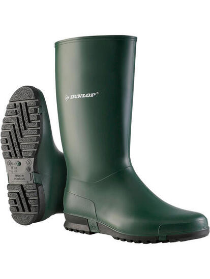 DUNLOP Bottes MJ0KL01 Vert Sport/Noir