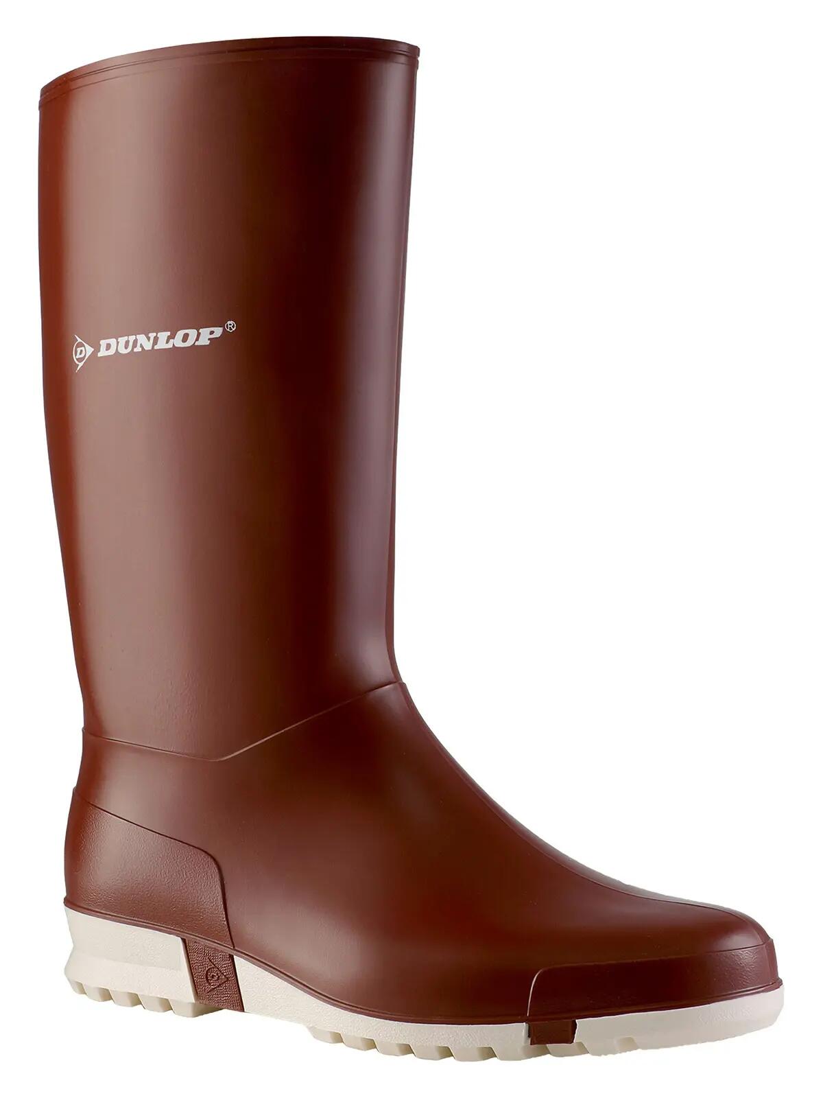 DUNLOP Botas MJ0KX01 Sport Burgunderrot/Weiss 2/7