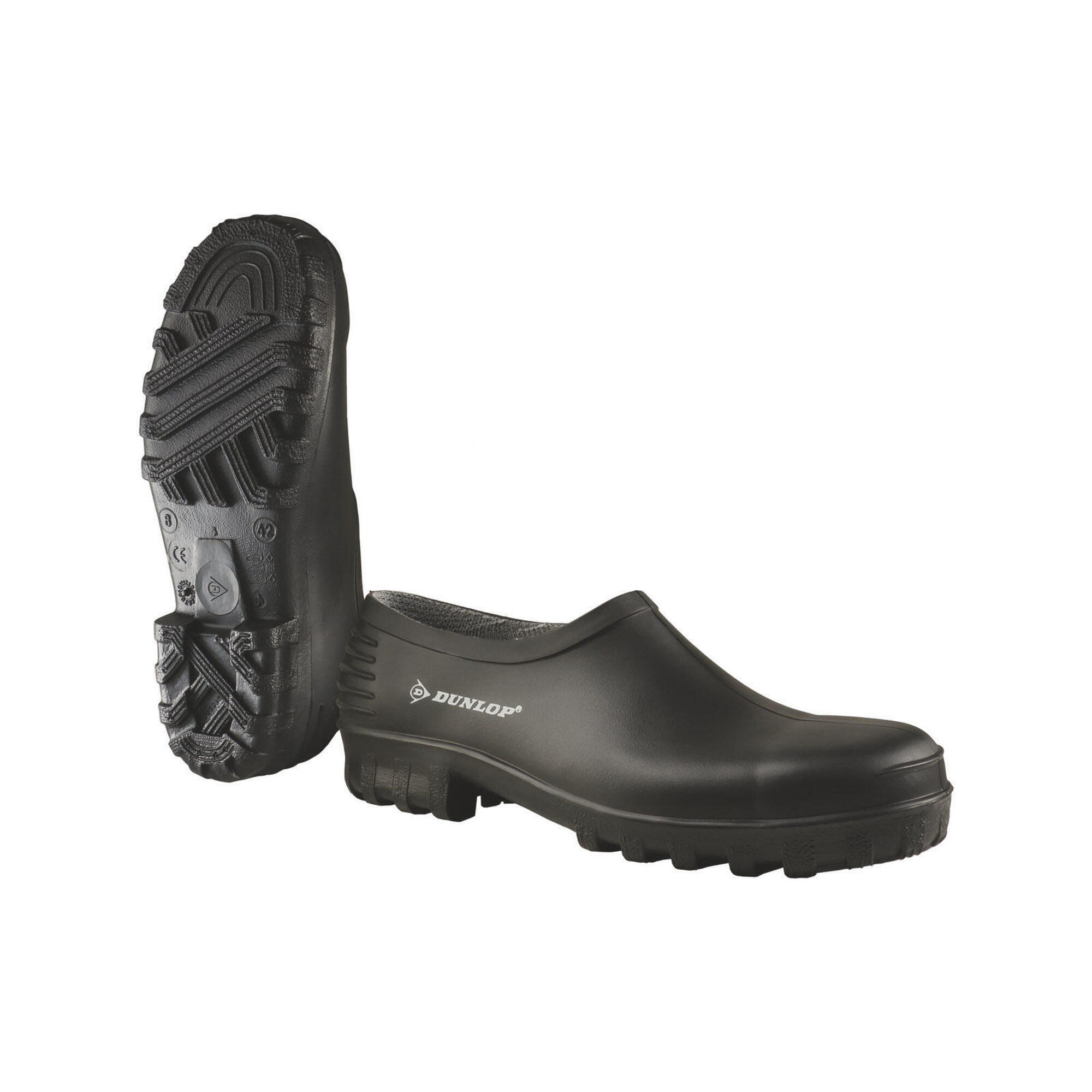 Dunlop - Dunlop Chaussure Décontractée Galoches Monochromes 814p - Sabots - Noir - Decathlon