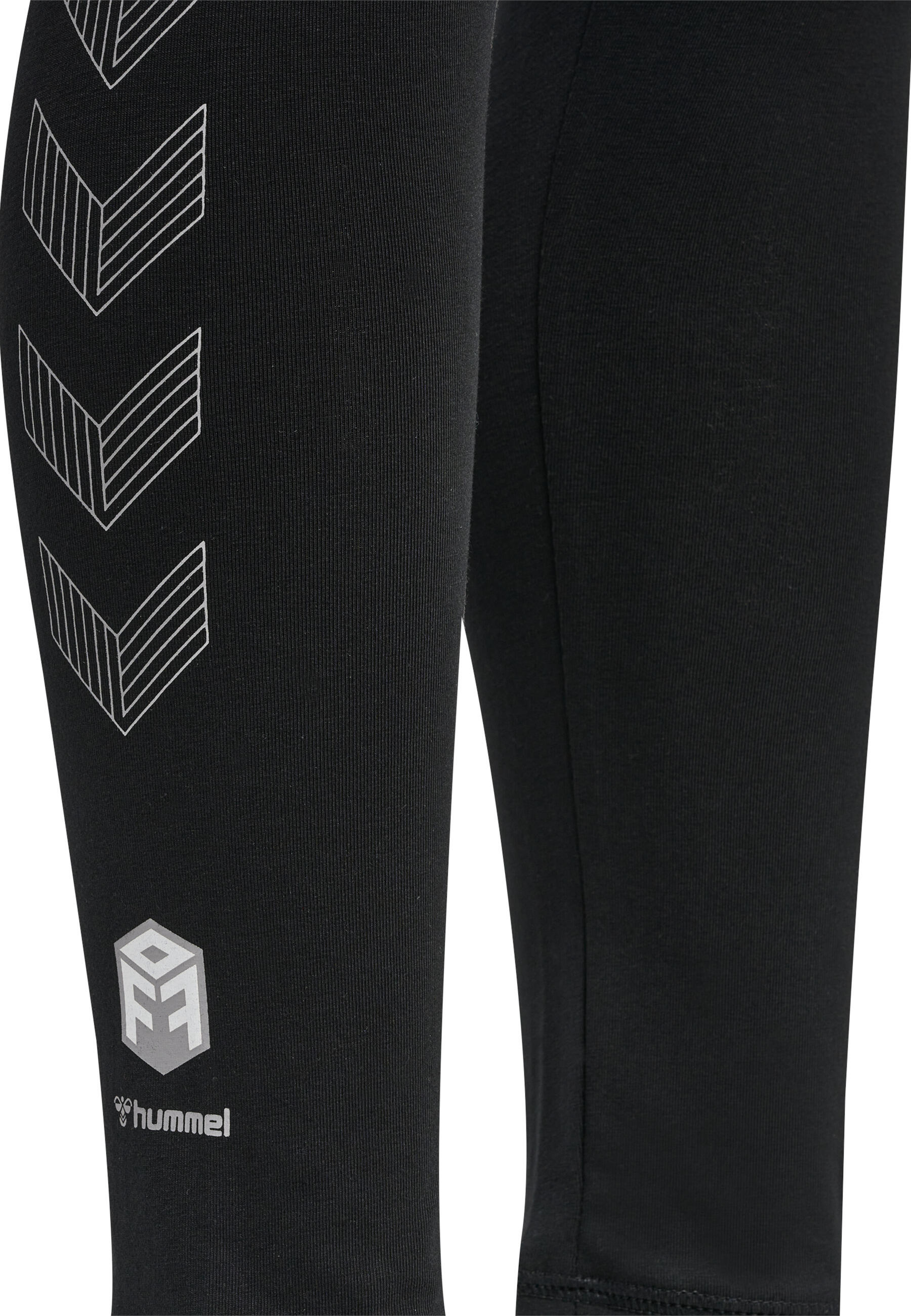 Leggings in cotone per bambini Hummel Move Grid 5/7