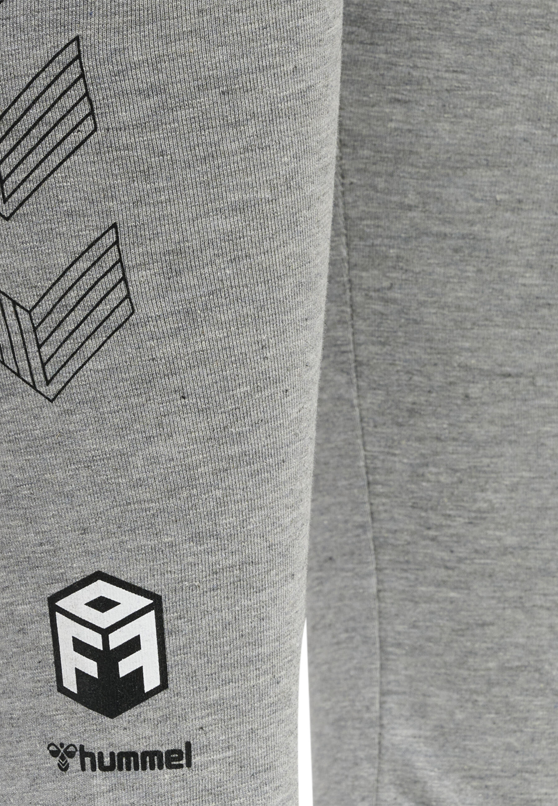 Leggings in cotone per bambini Hummel Move Grid 5/7
