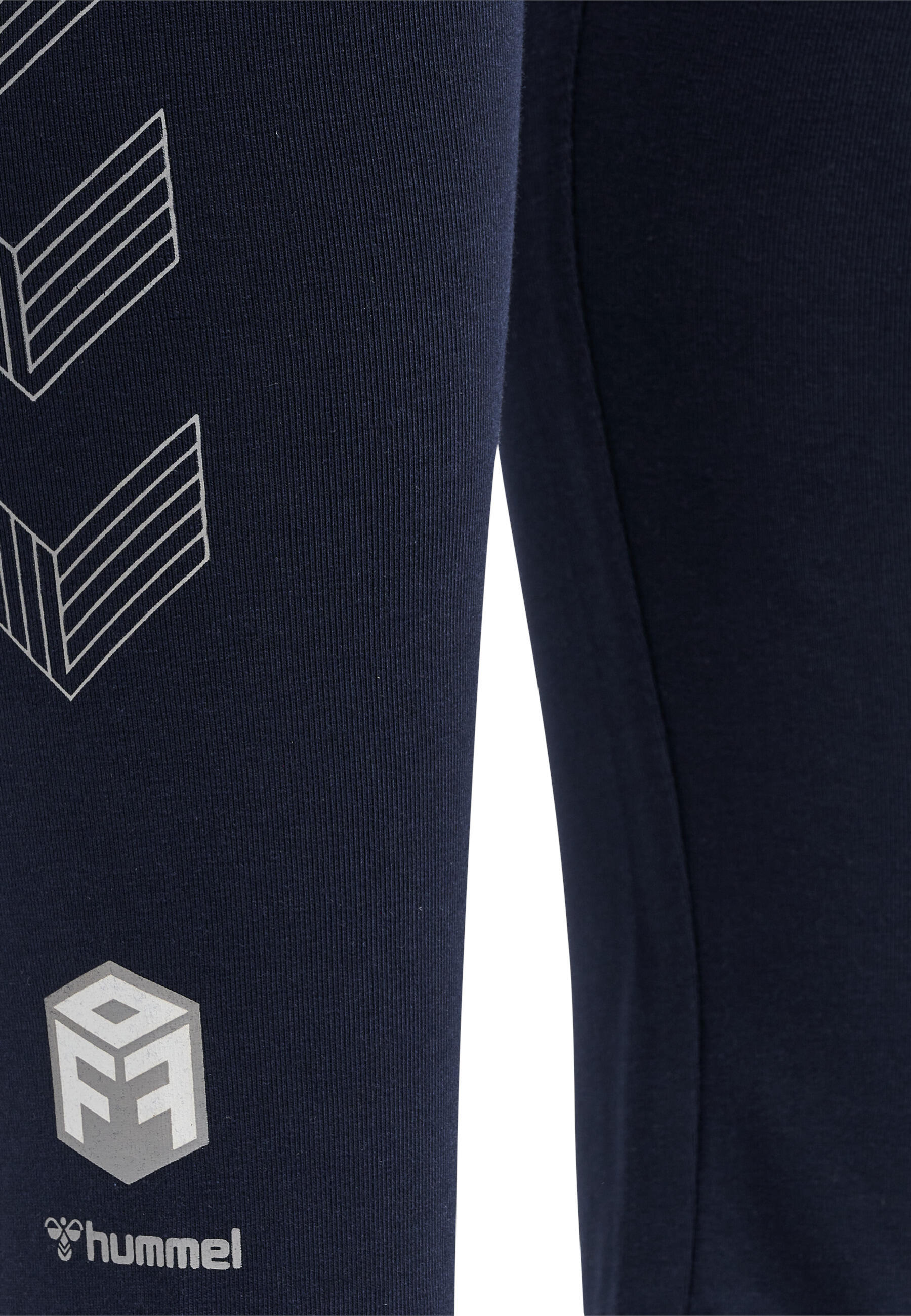 Leggings in cotone per bambini Hummel Move Grid 5/7