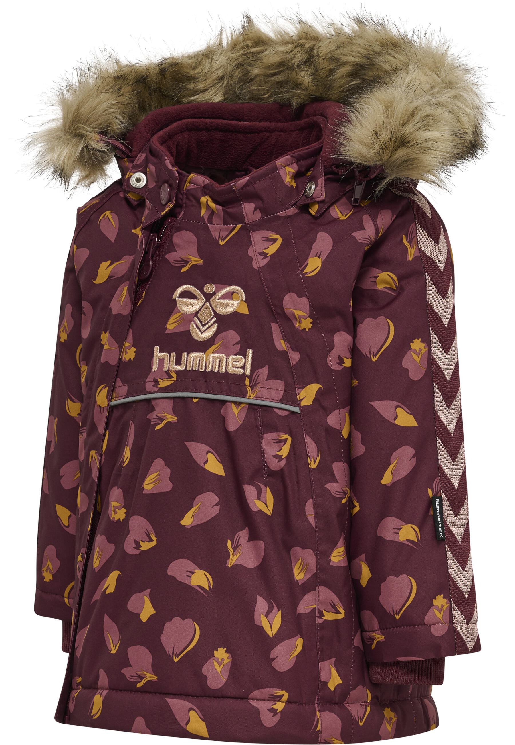 Kurtka przeciwdeszczowa z kapturem dla dziewczynki Hummel Jessie Tex