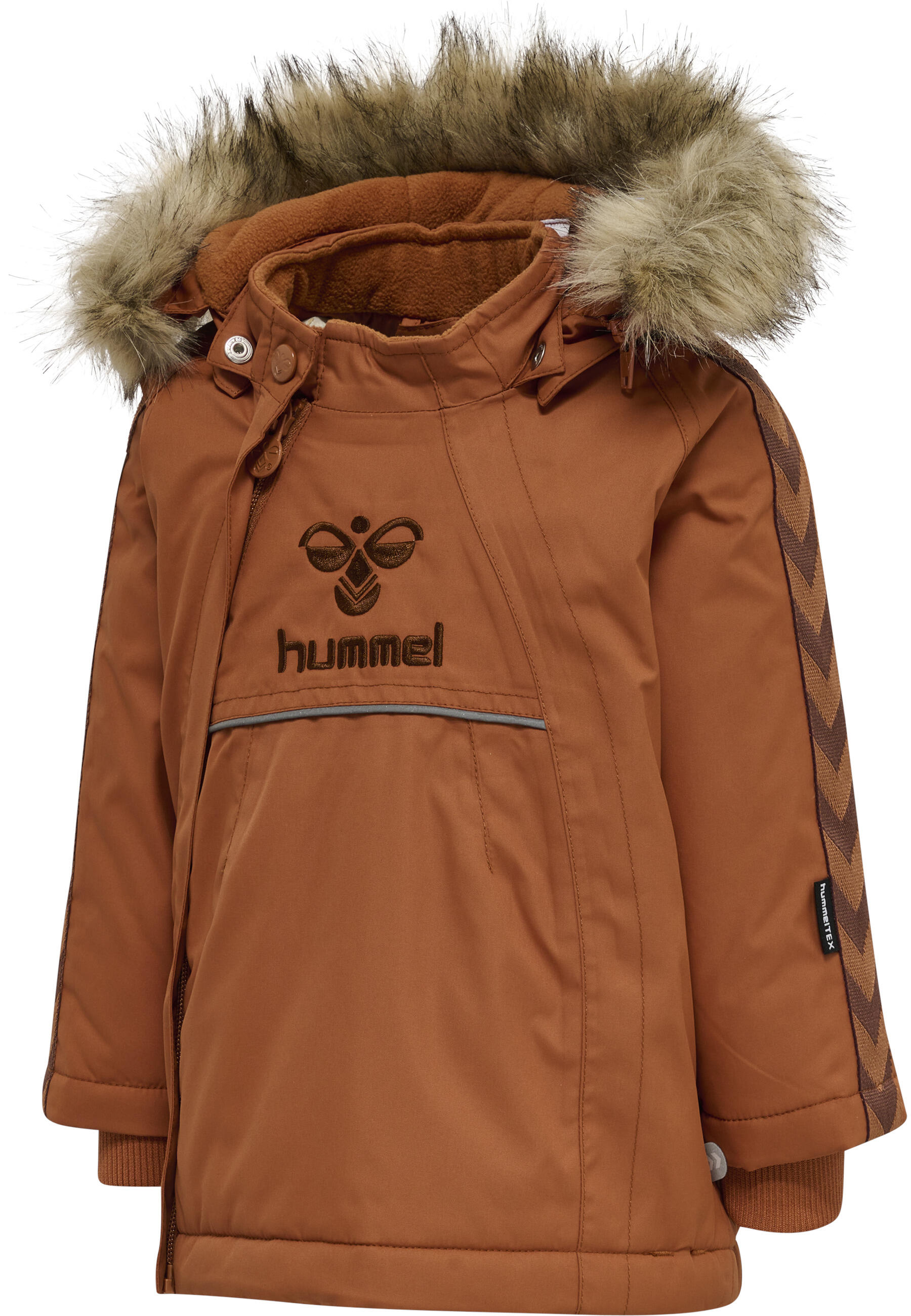 Kurtka przeciwdeszczowa z kapturem dla dziewczynki Hummel Jessie Tex