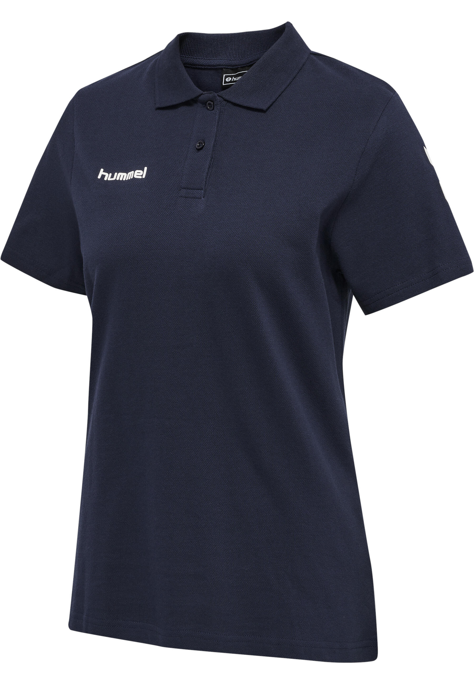 Koszulka tenisowa polo damska Hummel Go Cotton Polo Woman