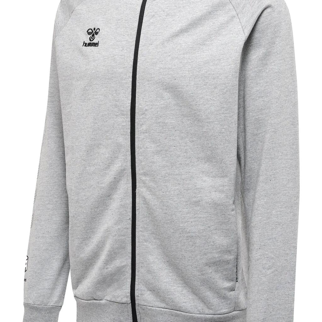 zipped-up cotton tracksuit jacket Hummel Move Grid