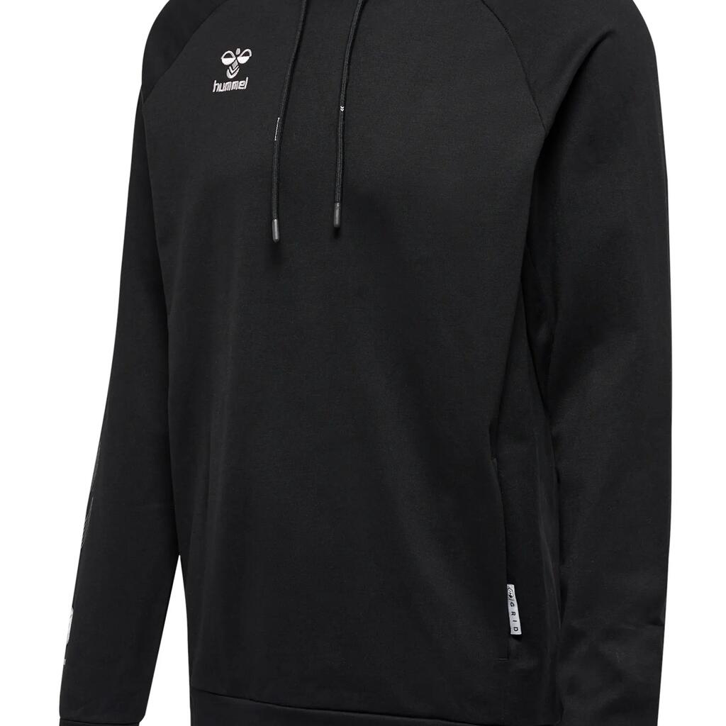 Cotton hooded sweatshirt Hummel Move Grid