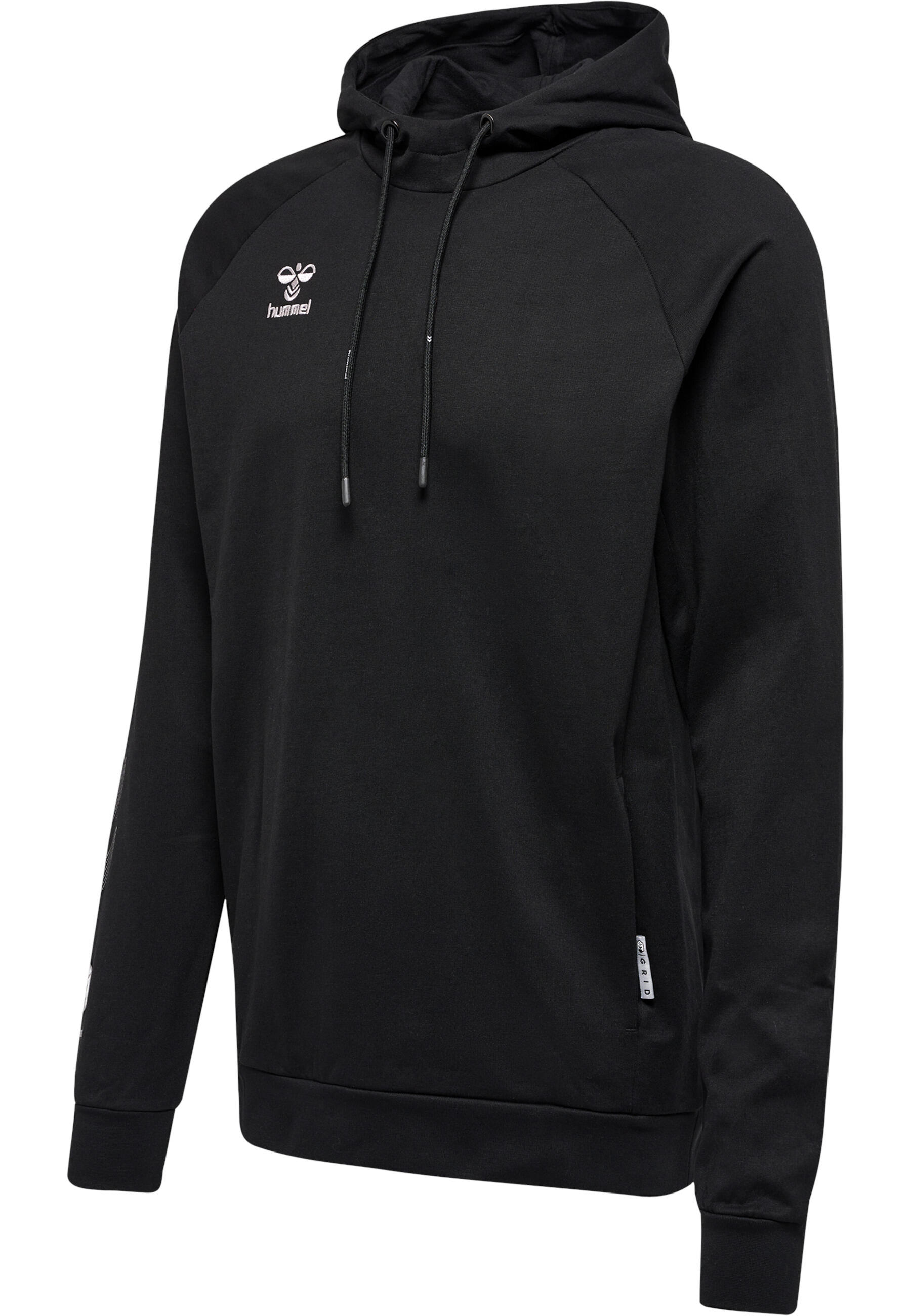 Bawełniana bluza z kapturem Hummel Move Grid