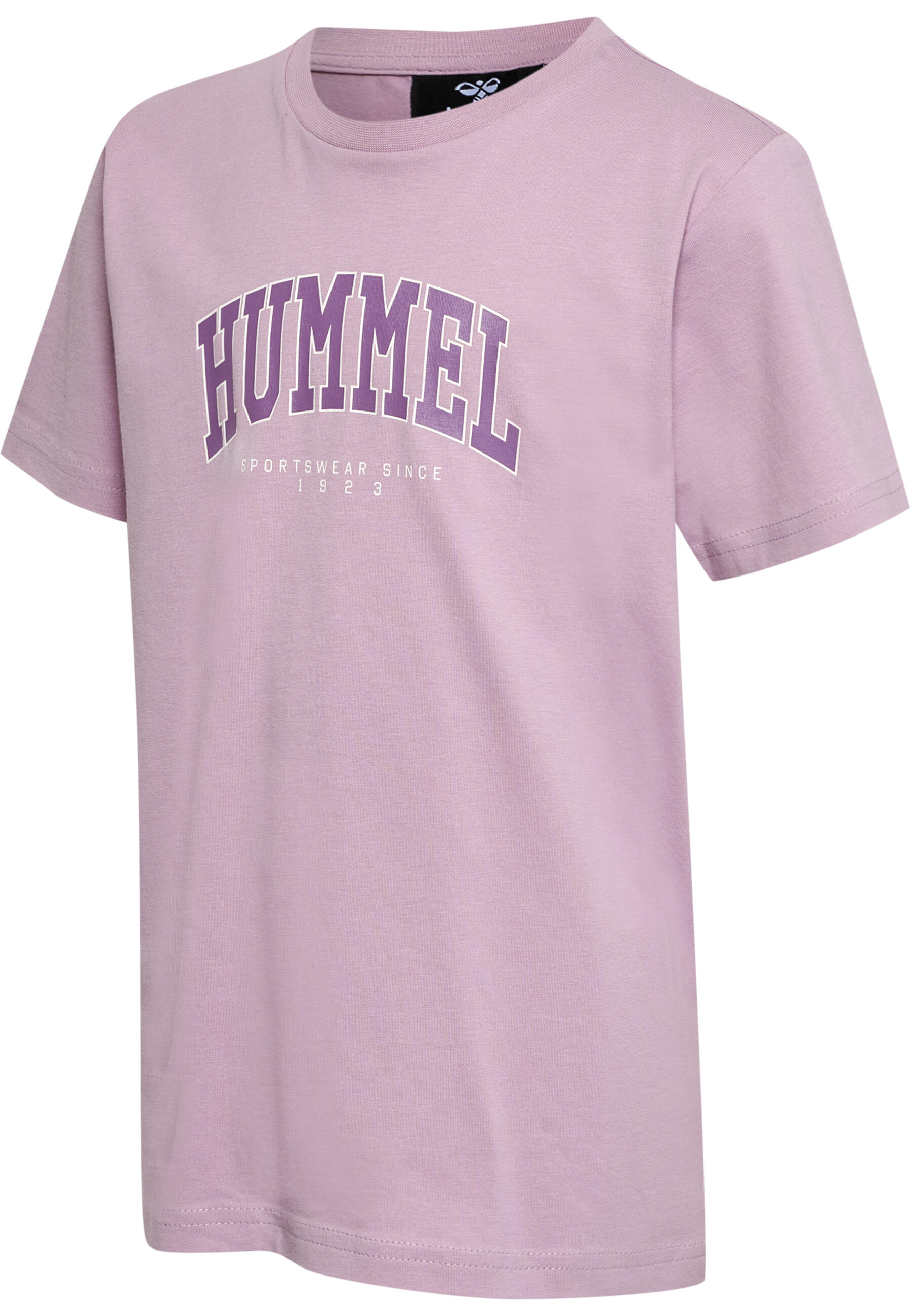 T-shirt Basique F&F Fille Rose 6-7 Ans - Coton Manches Courtes Col Rond