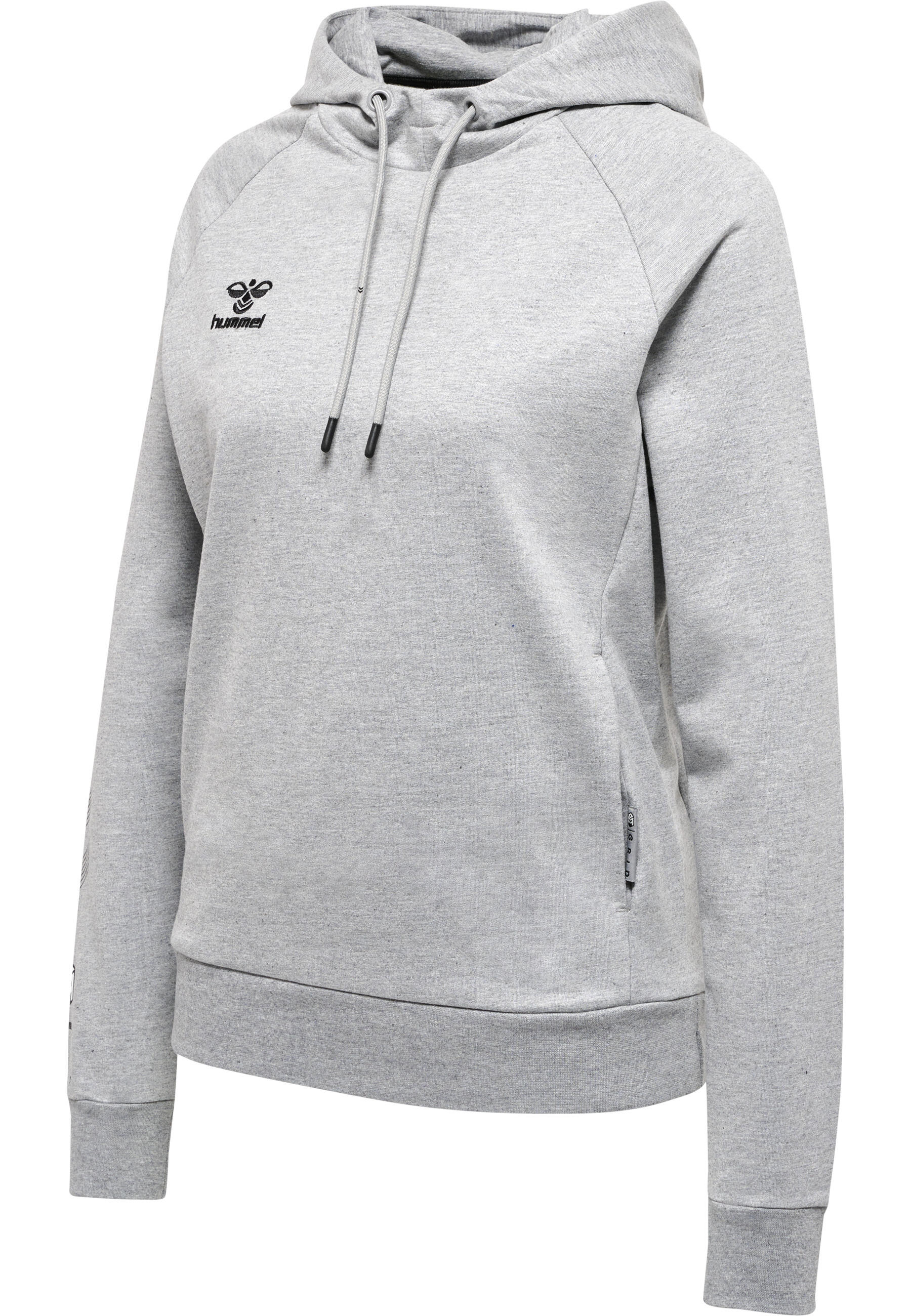 Baumwoll-Sweatshirt mit Kapuze, Damen Hummel Move Grid 4/7