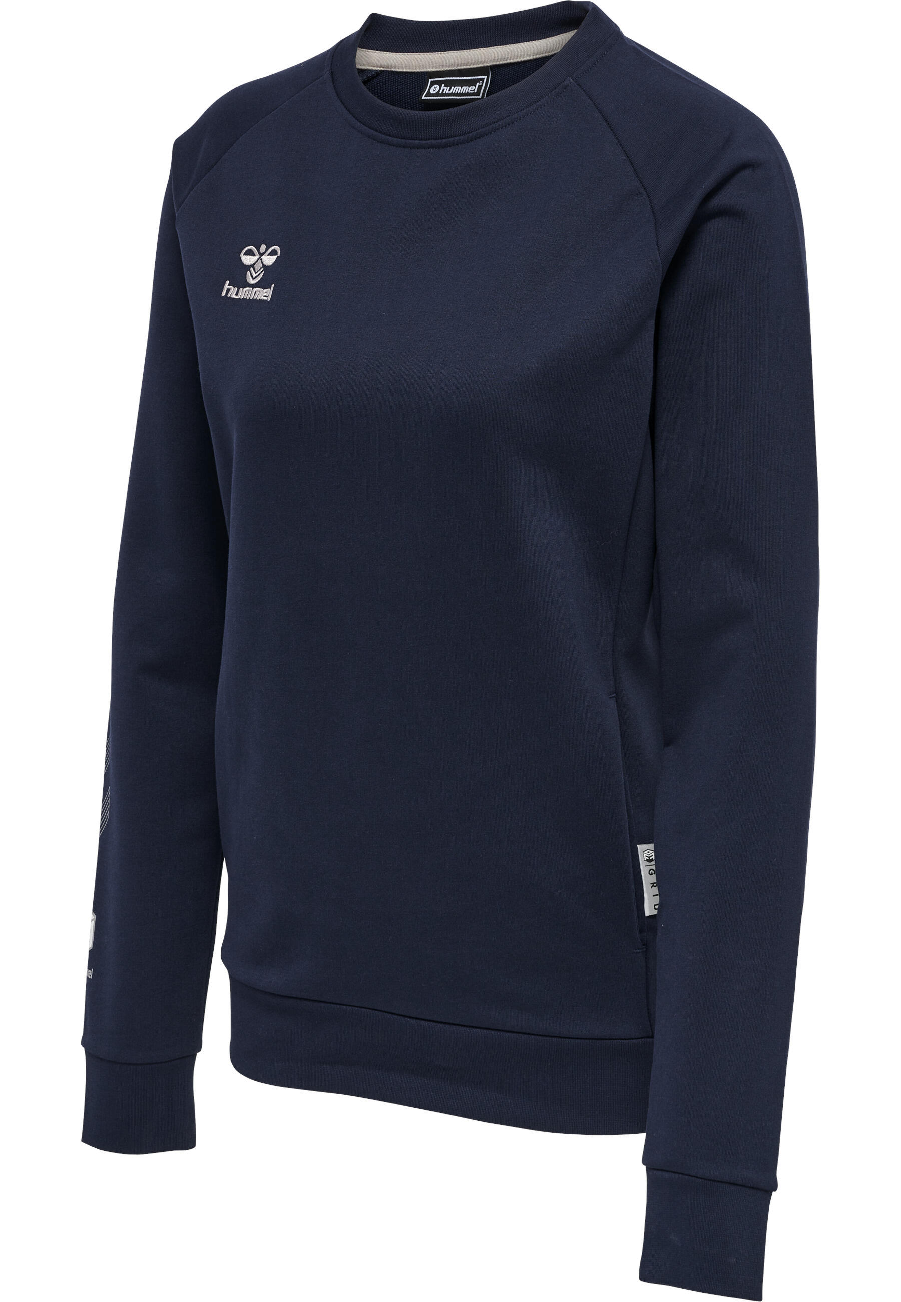 Felpa donna in cotone Hummel Move Grid 4/7
