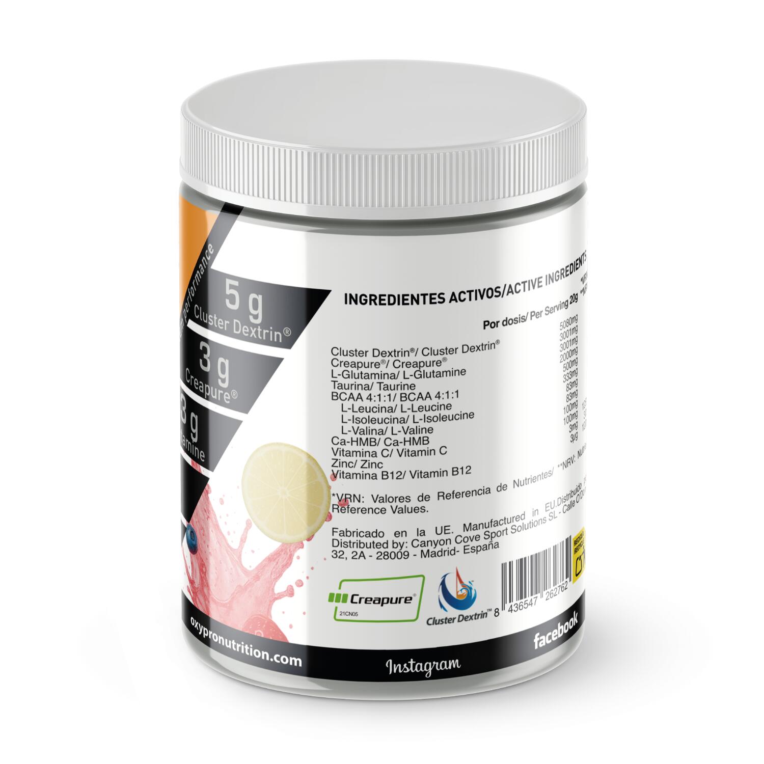 Post Workout  500gr. Sabor Pink Lemonade 3/5