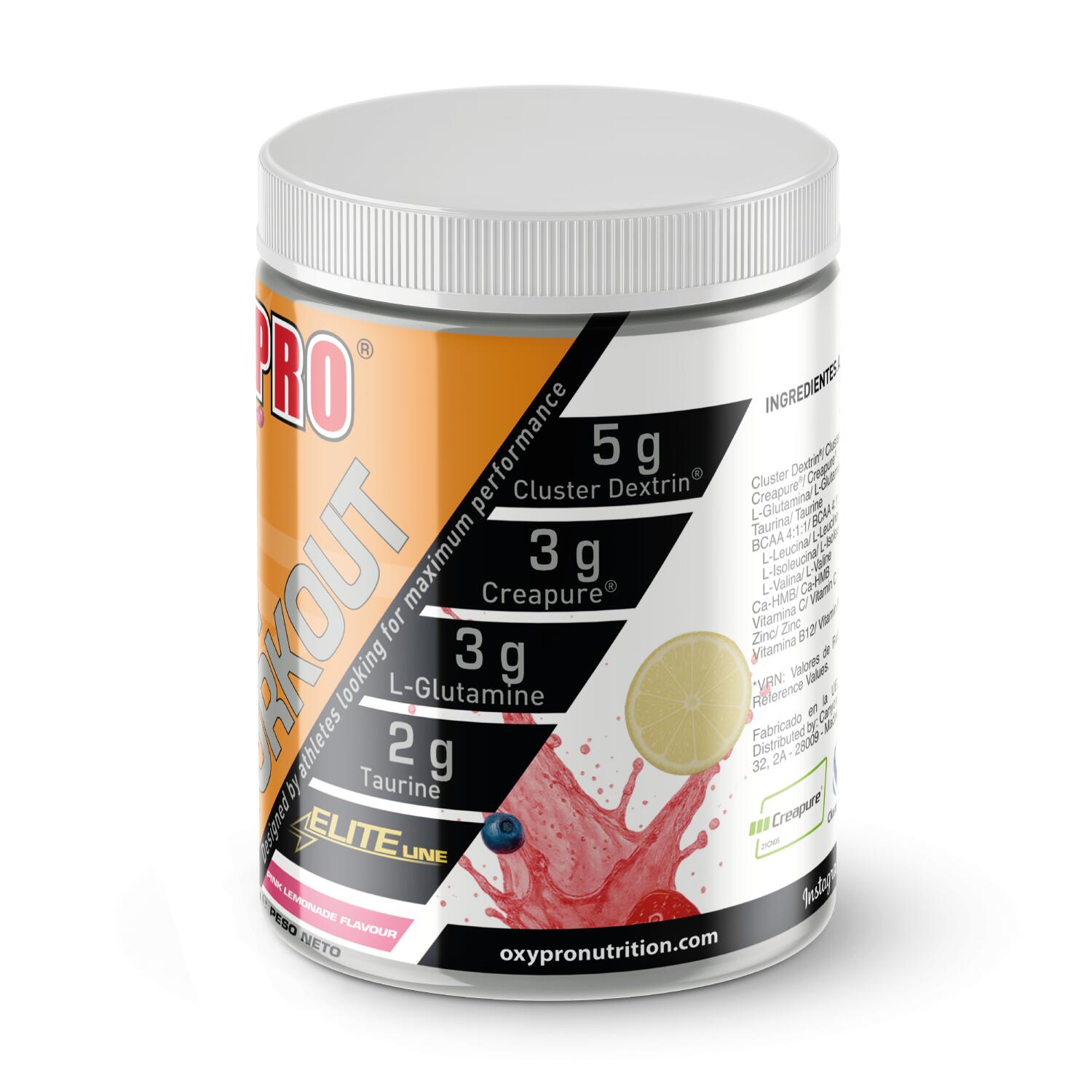 Post Workout  500gr. Sabor Pink Lemonade 2/5