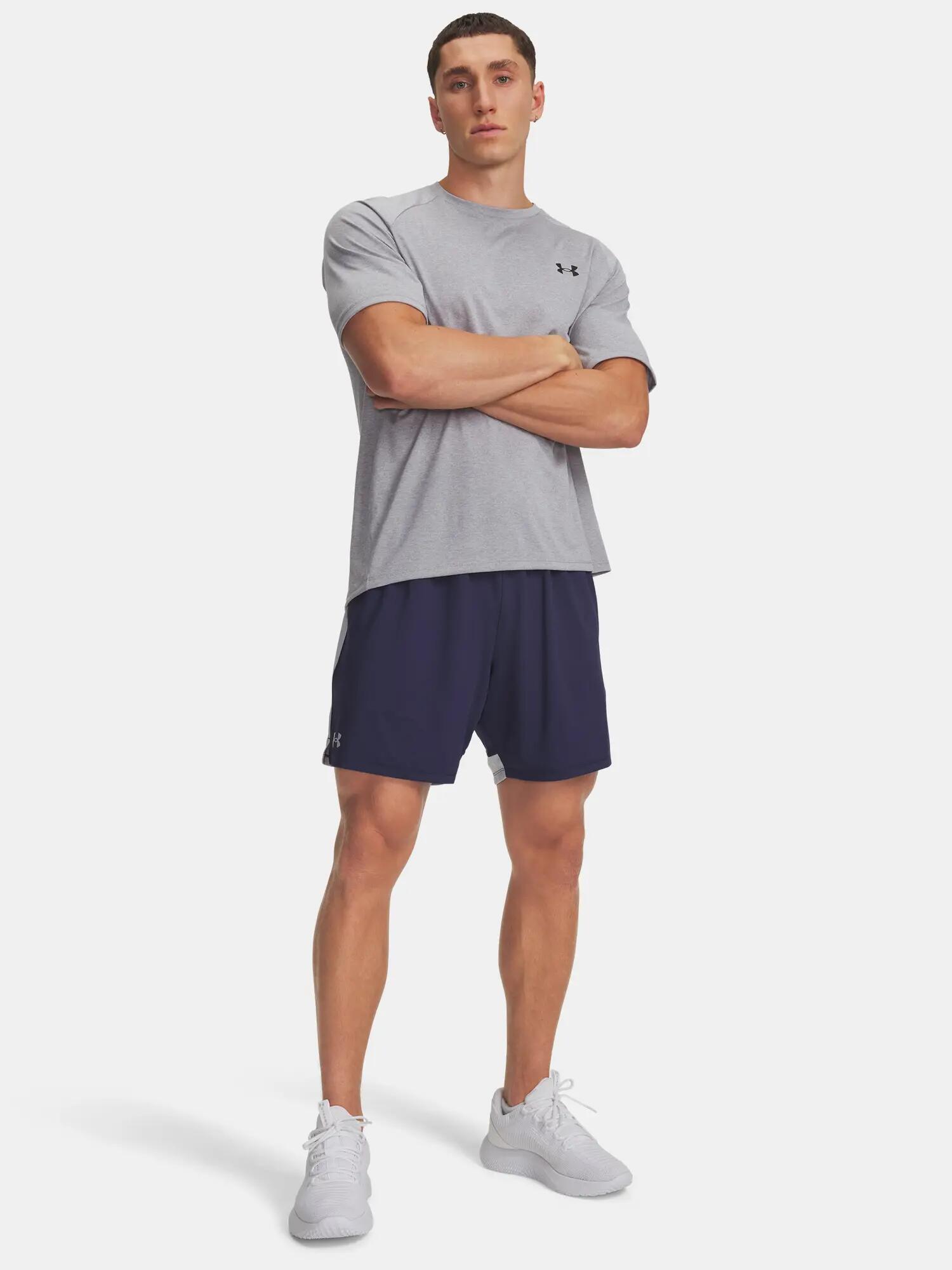 Férfi rövidnadrág Under Armour UA Tech Vent 2in1 Short-BLU 4/4