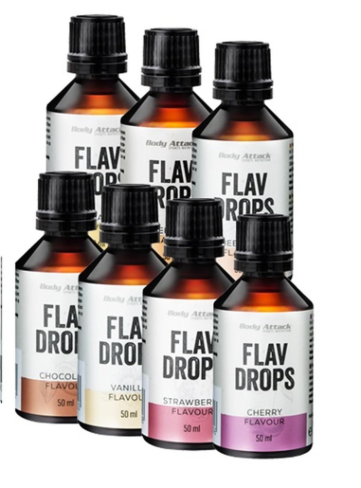 Body Attack Flavour Drops 50ml 2/2