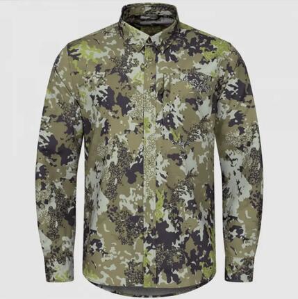 Herren - Outdoor-Funktionshemd - atmungsaktiv, schnelltrocknend - Camouflage