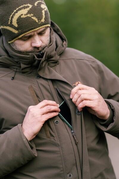 Jagd Daunenjacke wasserdicht warm Janus 5/6