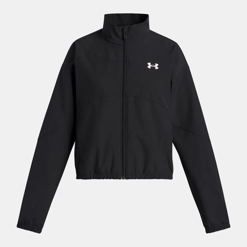 Girls' Jacket Under Armour UA Rival Woven Jacket-BLK