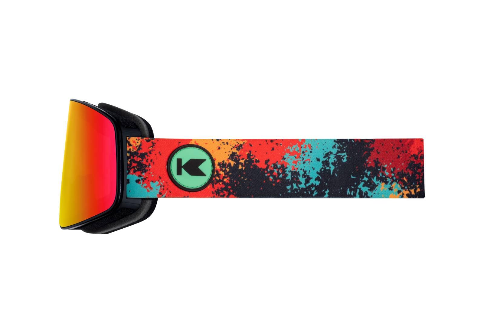 Adult ski goggles Slingshots Hot Tamale 3/4