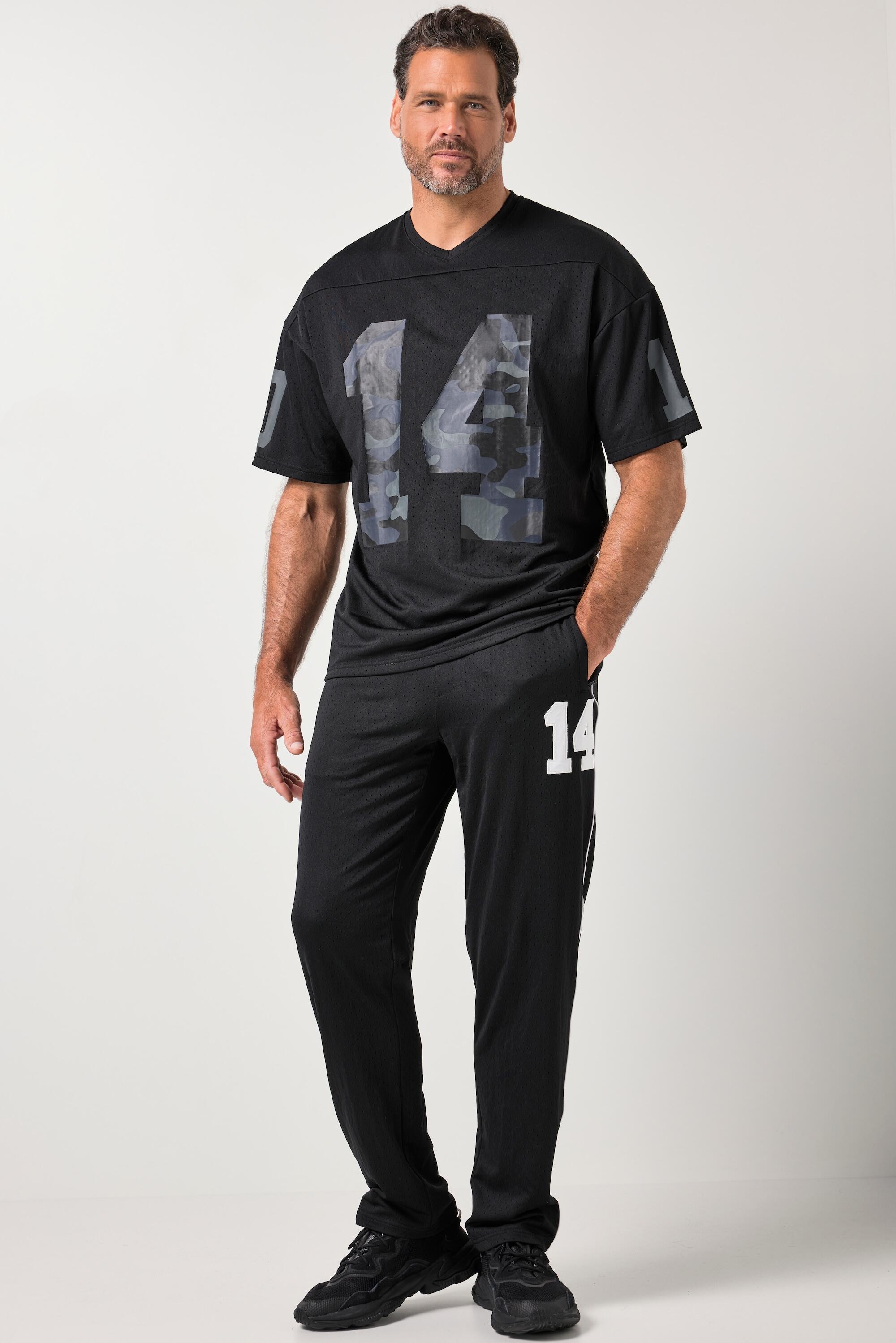 Hommes Pantalon de jogging en mesh coupe Basic Fit collection Fitness 4/7