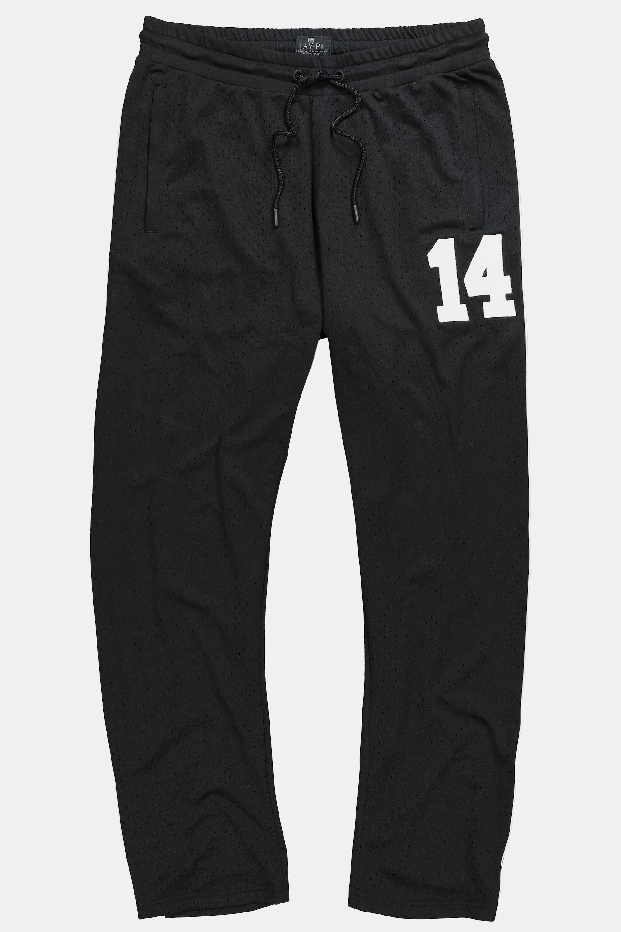 Hommes Pantalon de jogging en mesh coupe Basic Fit collection Fitness 6/7
