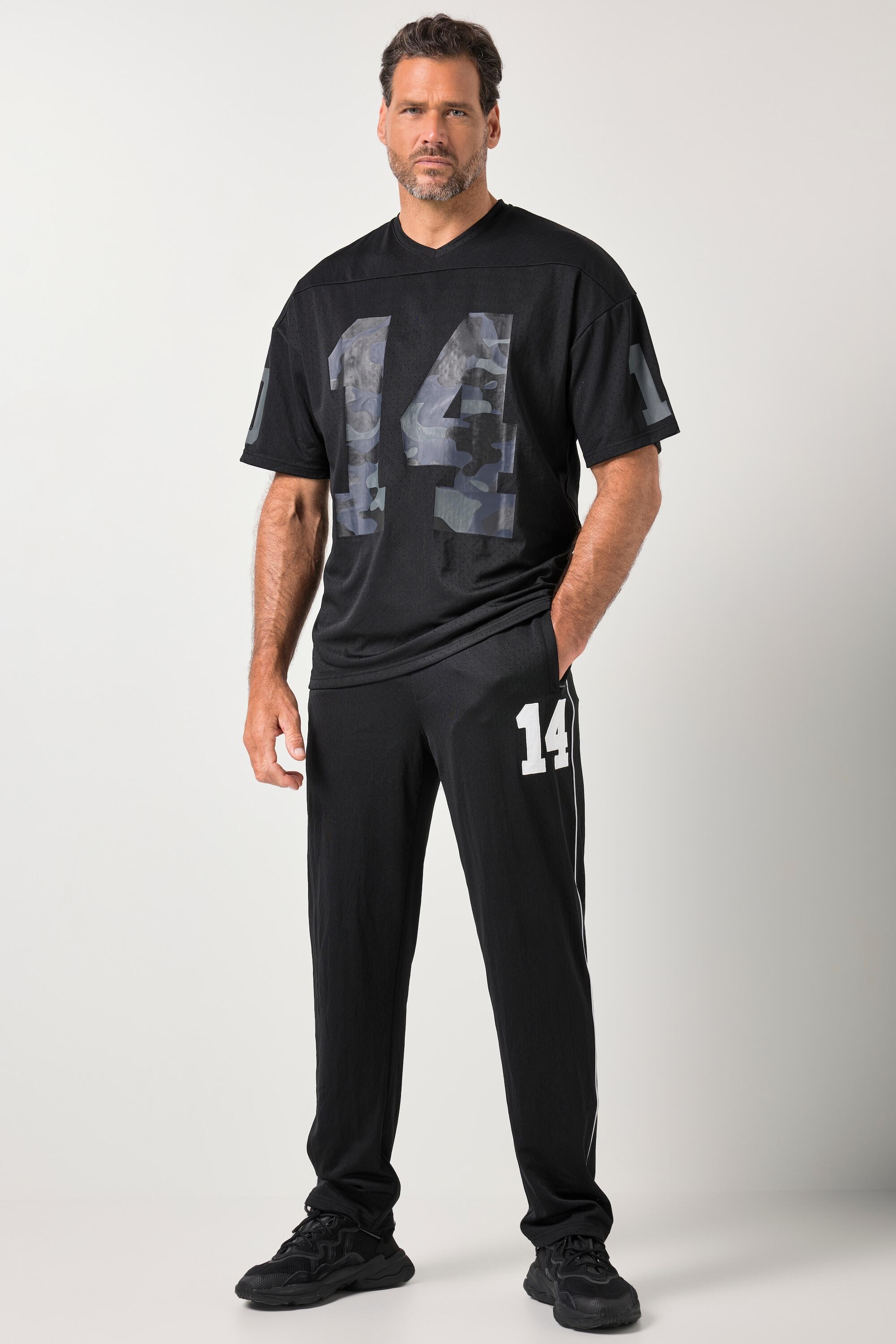 Hommes Maillot en mesh coupe oversize manches courtes et imprimés camouflage 2/6