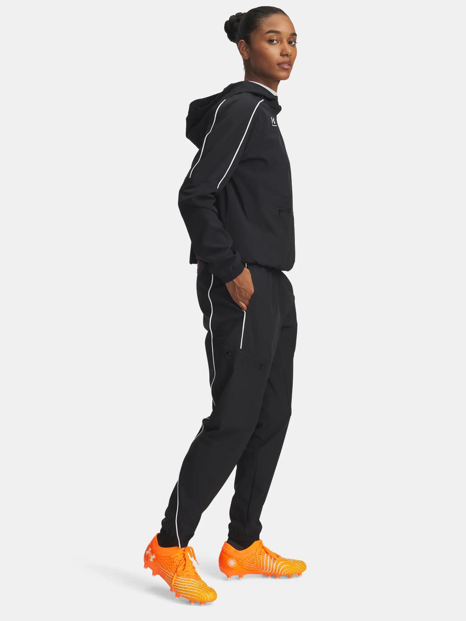 Pantalones de entrenamiento mujer Under Armour UA W Challenger Warmup-BLK 4/4