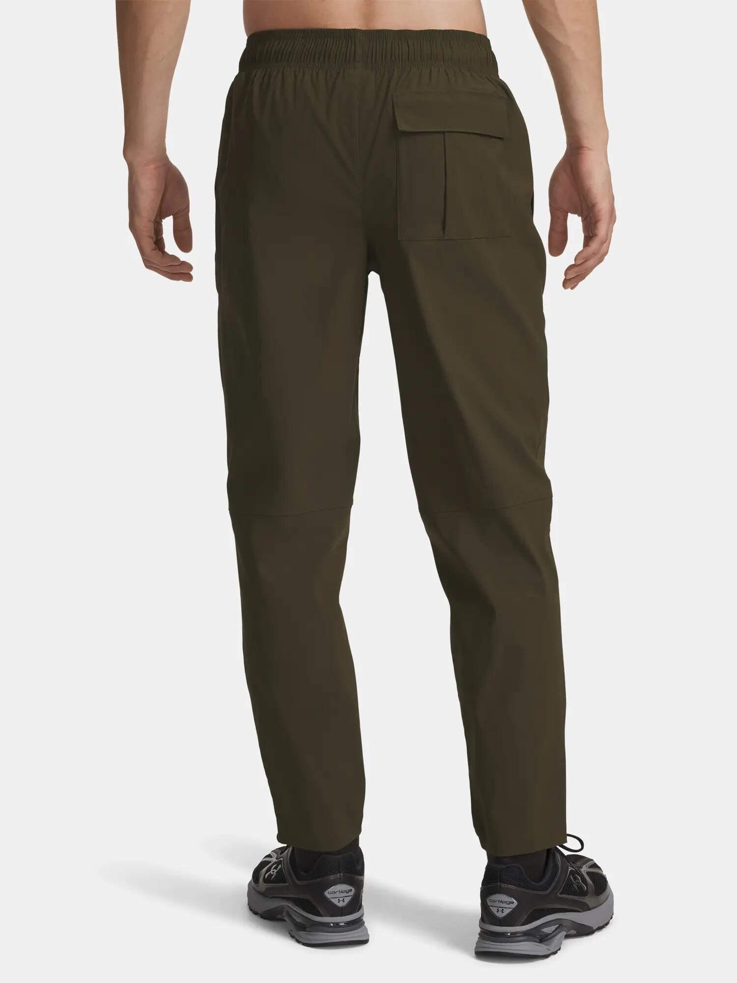 Férfi sportnadrág Under Armour UA UNSTPBLE WOVEN TX TAPER-GRN 2/4