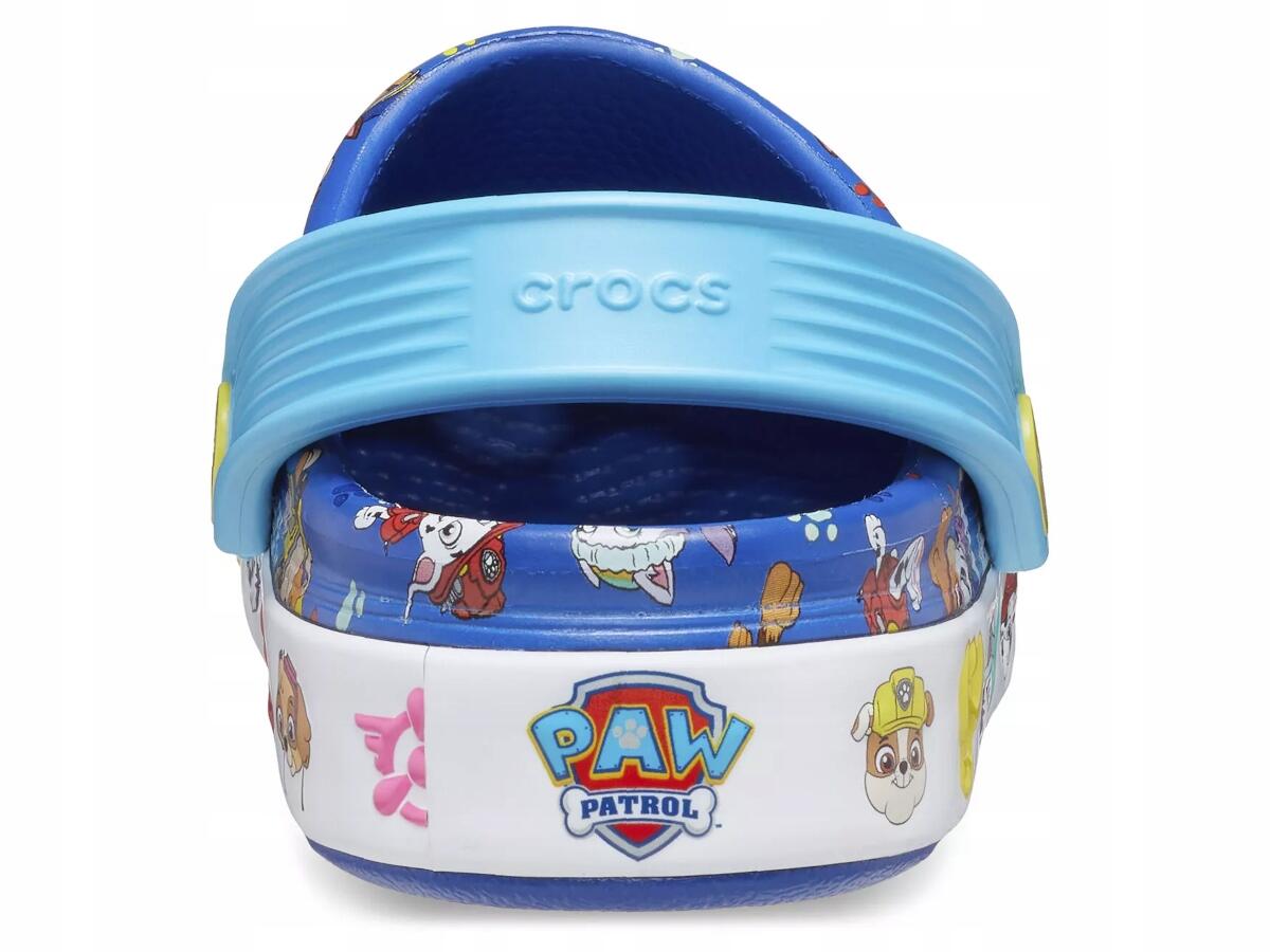 Klapki Dziecięce Crocs Paw Patrol Lekkie Na Basen Plaże 6/7
