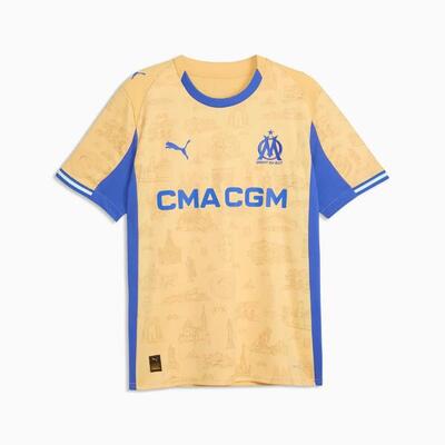 Om speciale editie marseille monumentale shirt heren 2025/26 goud
