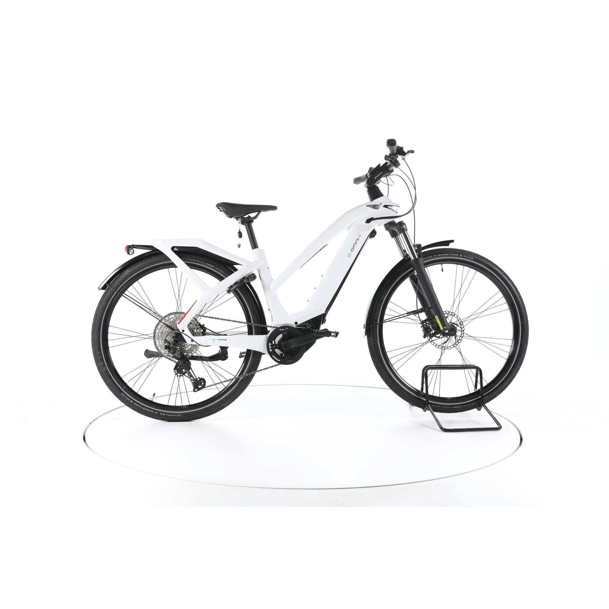 Bianchi - Reconditionné - Bianchi E-omnia T Type Trekking Vélo Électrique - Bon - Vélo Tout Chemin - Blanc - Moyen - Decathlon